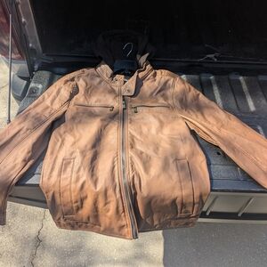 Urban Republic Brown Leather Jacket